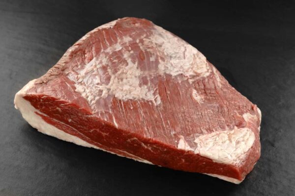 Usa Black Angus Brisket Rinderbrust Flat Creekstone Farms Tellermitte