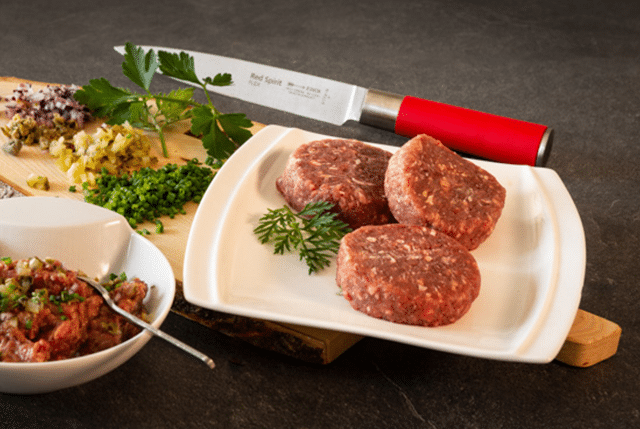 Beef Tatar - 100% mageres Rindfleisch, einzeln entnehmbar