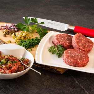 Beef Tatar - 100% mageres Rindfleisch, einzeln entnehmbar