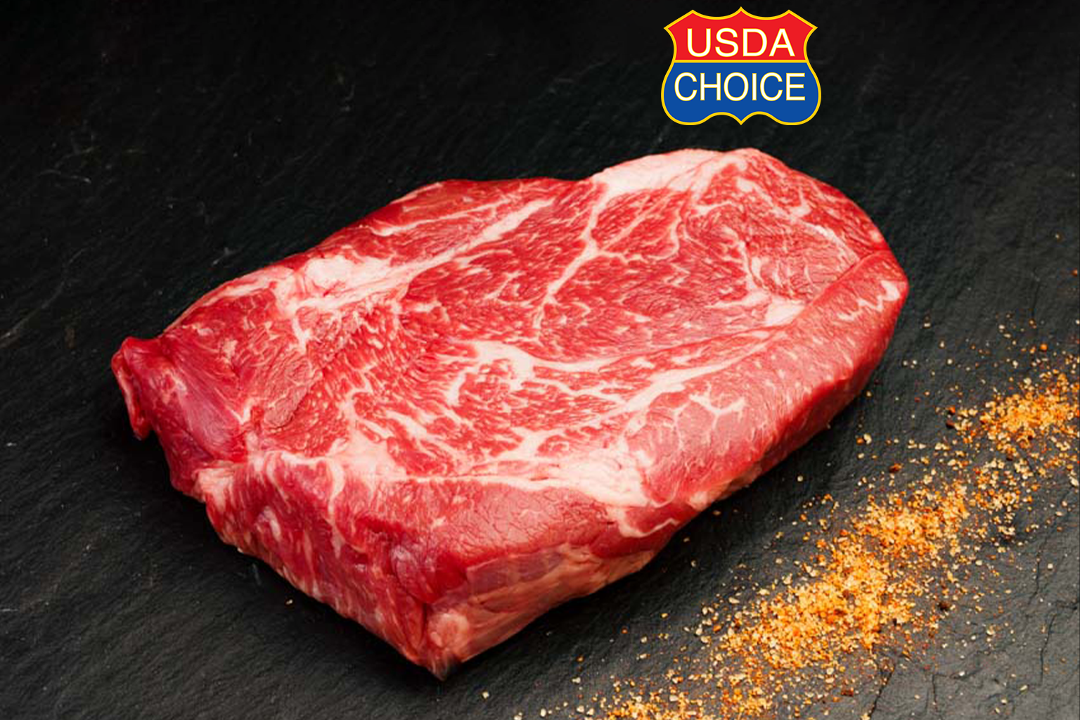 USA Black Angus Chuck Eye Steak, Creekstone Farms