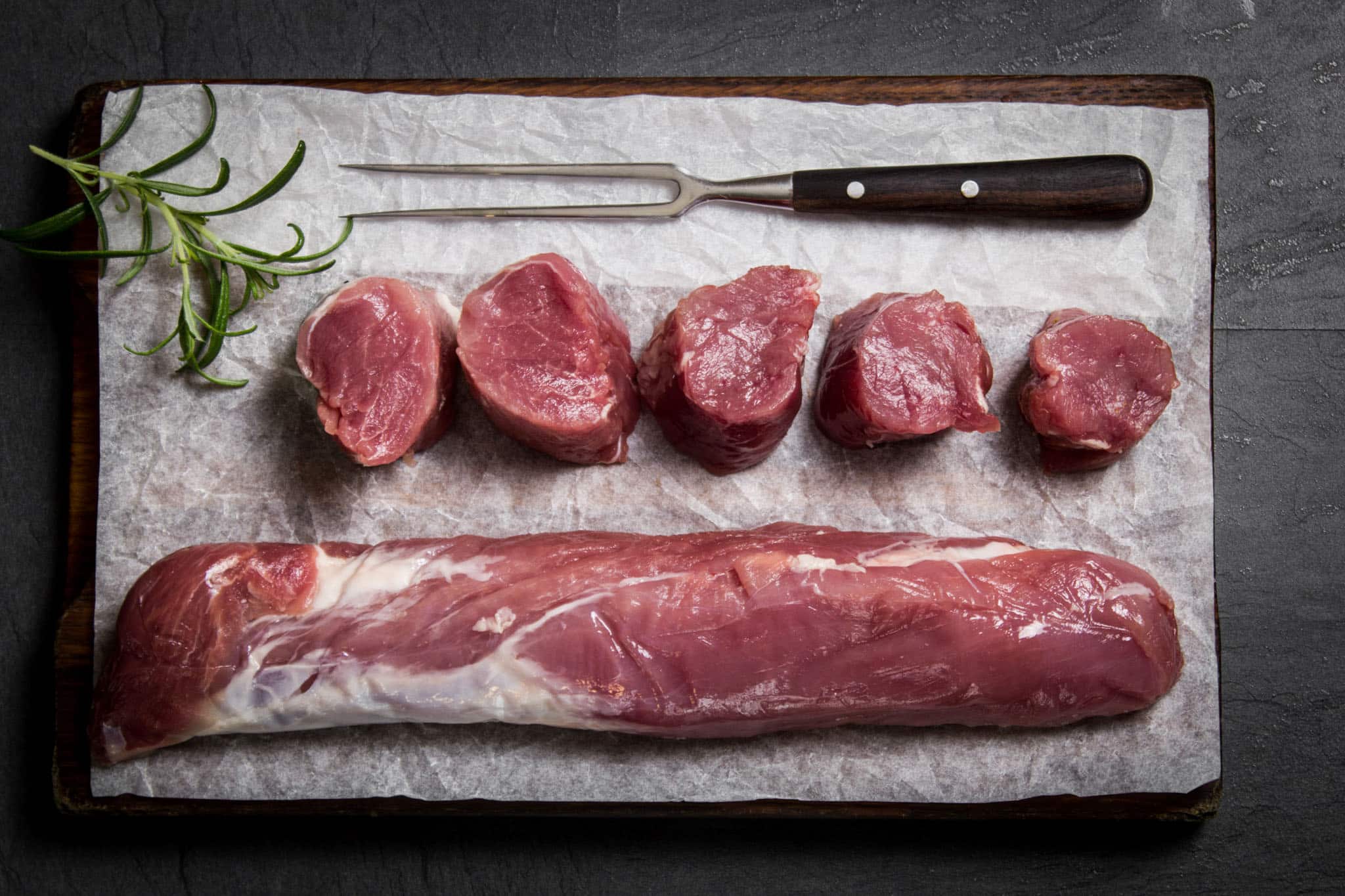 Deutsches Schweinefilet ohne Kopf & ohne Kette