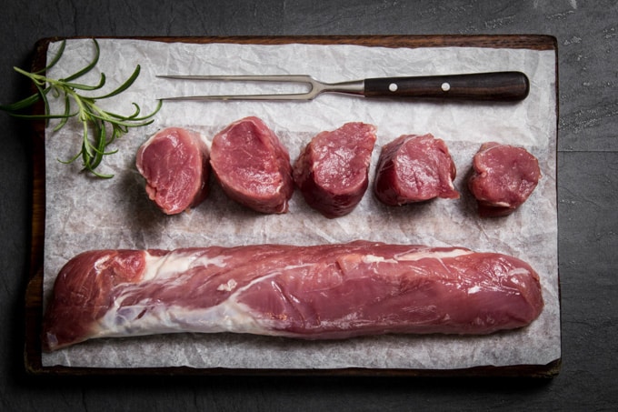 Spanische Schweinefilet ohne Kopf & ohne Kette