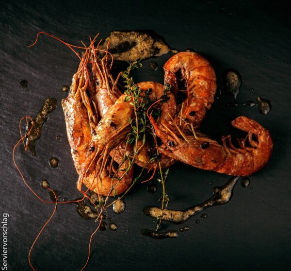 Garnelen im Kartoffelnest 40 Stück, Schachtel= 1 kg, einzeln entnehmbar ... Garnelen im Kartoffelnest 40 Stück, Schachtel= 1 kg, einzeln entnehmbar ...