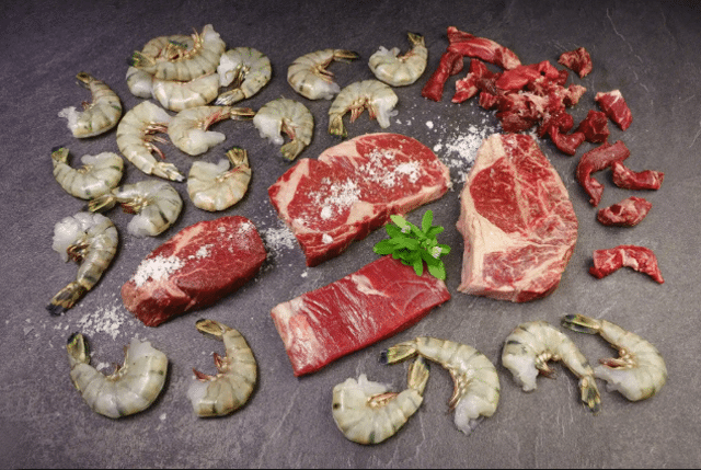 Wagyu Surf 'n' Turf  Selektion für 6 Personen