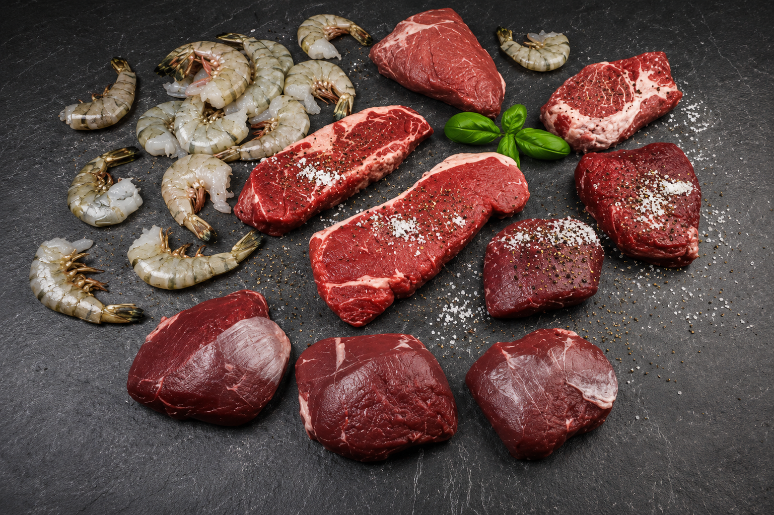 All Star Steak Surf 'n' Turf Selektion für 9 Personen