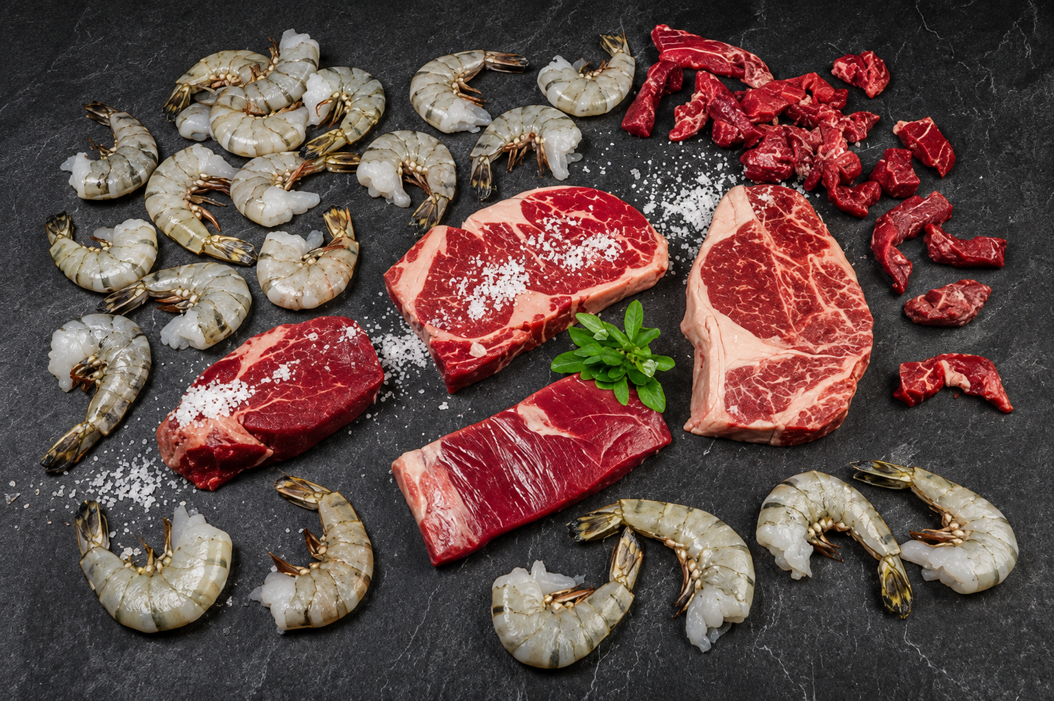 Wagyu Surf 'n' Turf  Selektion für 6 Personen