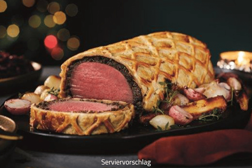 Donald Russell Dry Aged Rinderfilet Wellington  (im Blätterteigmantel), 1,1kg