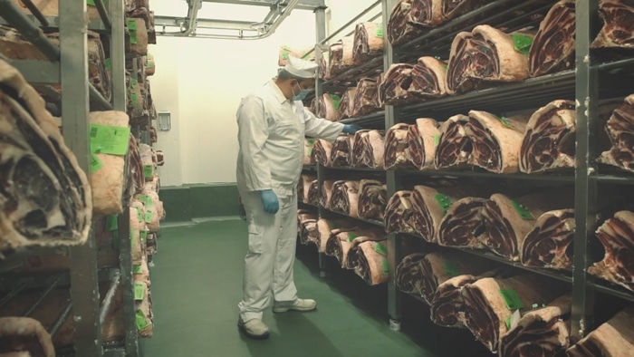 Spanischer Black Angus Beef Bacon, Miguel Vergara, 300 Tage Getreide gefüttert