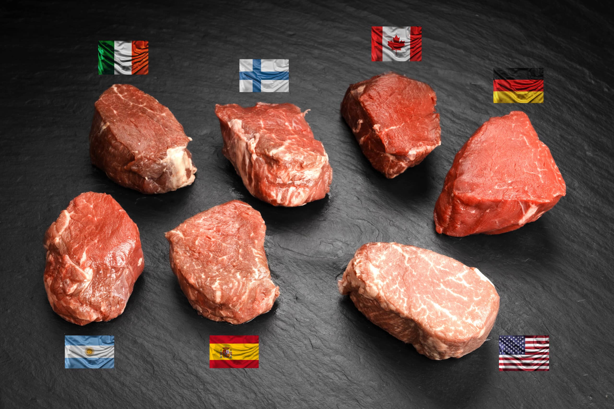 Filet-Steaktasting für 6-8 Personen