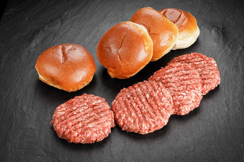 Spanische Black Angus Steakburger & Buns