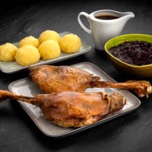 Gänseschmaus für 2 Personen