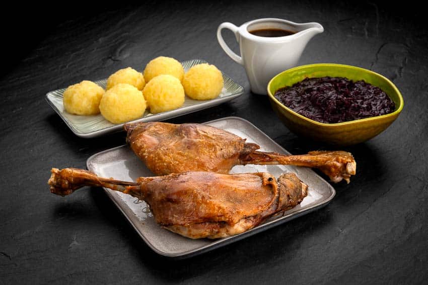 Gänseschmaus für 2 Personen