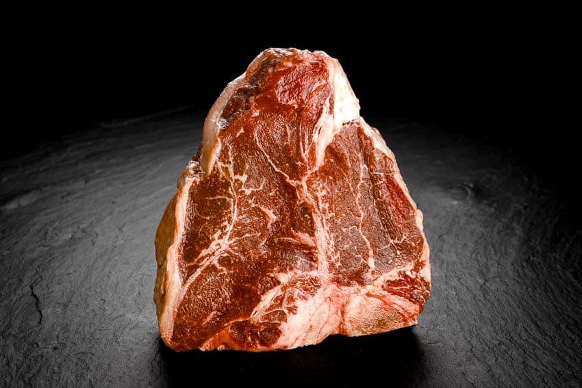 Salt Dry Aged Porterhouse Steak