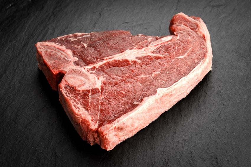 Salt Dry Aged T-Bone Steak