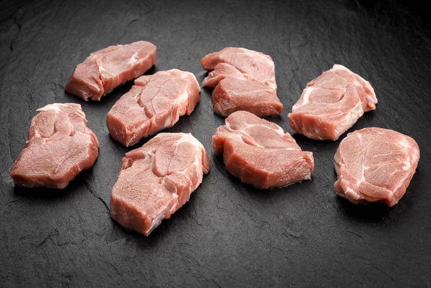 Deutsche Spanferkel Nackensteaks