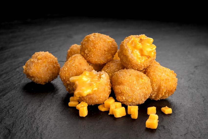 Mac'n'Cheese Bites, einzeln entnehmbar