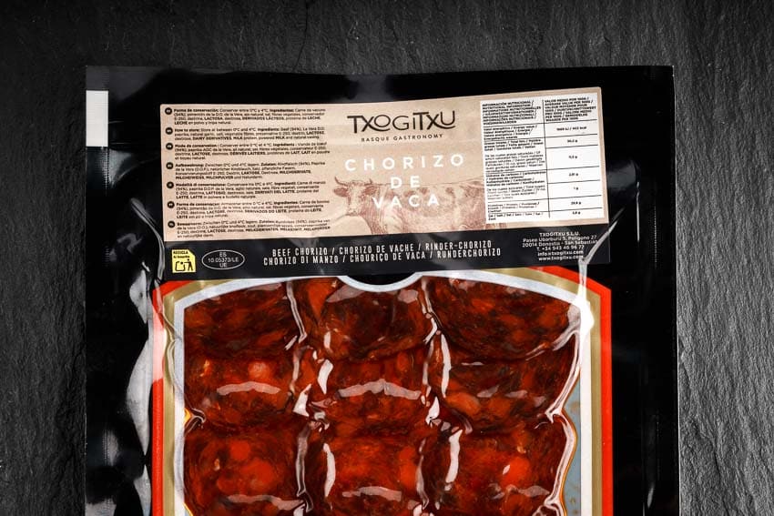 Txogitxu Chorizo de VACA