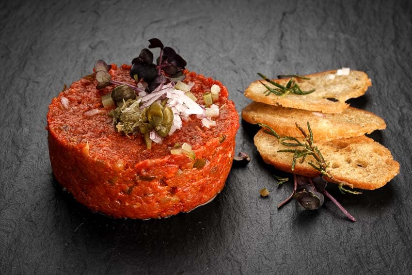 Beef Tatar - 100% mageres Rindfleisch,