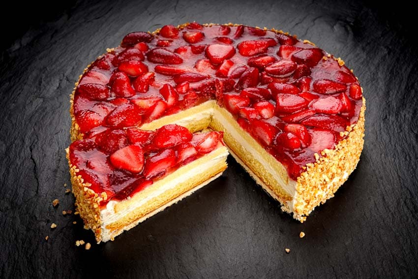 Pfalzgraf Erdbeerkuchen, 14 Portionen