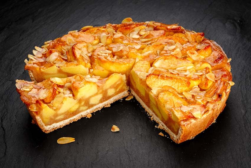 Pfalzgraf Apfelkuchen, 12 Portionen vorgeschnitten, einzeln entnehmbar